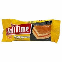 کیک اسفنجی پرتقالی 50گ (فول تایم) درنا